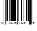 Barcode Image for UPC code 039375342545