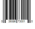 Barcode Image for UPC code 039386730010