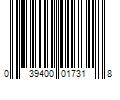 Barcode Image for UPC code 039400017318