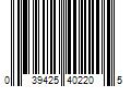 Barcode Image for UPC code 039425402205