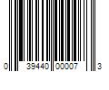 Barcode Image for UPC code 039440000073