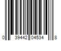 Barcode Image for UPC code 039442045348