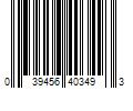 Barcode Image for UPC code 039456403493