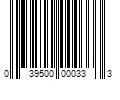 Barcode Image for UPC code 039500000333