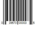 Barcode Image for UPC code 039570000035