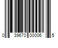 Barcode Image for UPC code 039670000065