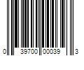 Barcode Image for UPC code 039700000393