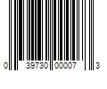 Barcode Image for UPC code 039730000073