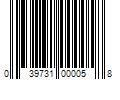 Barcode Image for UPC code 039731000058