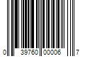 Barcode Image for UPC code 039760000067