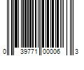 Barcode Image for UPC code 039771000063