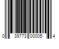 Barcode Image for UPC code 039773000054