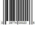 Barcode Image for UPC code 039774000206