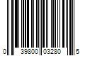 Barcode Image for UPC code 039800032805