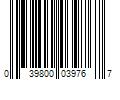 Barcode Image for UPC code 039800039767