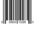 Barcode Image for UPC code 039800102850