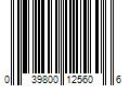 Barcode Image for UPC code 039800125606