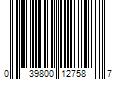 Barcode Image for UPC code 039800127587