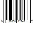 Barcode Image for UPC code 039800129437