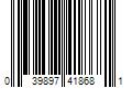 Barcode Image for UPC code 039897418681