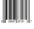 Barcode Image for UPC code 039897831817