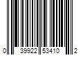 Barcode Image for UPC code 039922534102