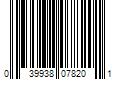 Barcode Image for UPC code 039938078201