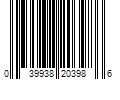 Barcode Image for UPC code 039938203986