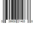 Barcode Image for UPC code 039938214838