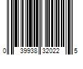 Barcode Image for UPC code 039938320225