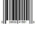 Barcode Image for UPC code 039938415518