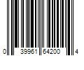 Barcode Image for UPC code 039961642004