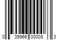 Barcode Image for UPC code 039966000083