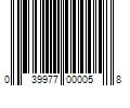 Barcode Image for UPC code 039977000058