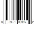 Barcode Image for UPC code 039978003652