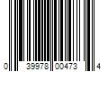 Barcode Image for UPC code 039978004734