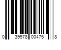 Barcode Image for UPC code 039978004758