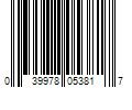 Barcode Image for UPC code 039978053817