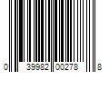 Barcode Image for UPC code 039982002788. Product Name: Sabert 52160A50 96 oz & 160 oz PET Dome Lid | 50 per case