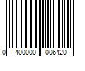 Barcode Image for UPC code 0400000006420