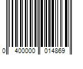 Barcode Image for UPC code 0400000014869