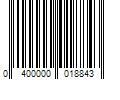 Barcode Image for UPC code 0400000018843