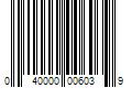 Barcode Image for UPC code 040000006039