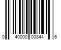 Barcode Image for UPC code 040000008446