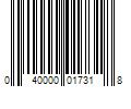 Barcode Image for UPC code 040000017318