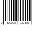 Barcode Image for UPC code 0400000332499