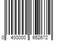 Barcode Image for UPC code 0400000652672