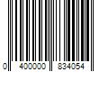 Barcode Image for UPC code 0400000834054