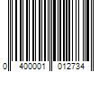 Barcode Image for UPC code 0400001012734