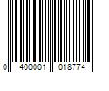 Barcode Image for UPC code 0400001018774